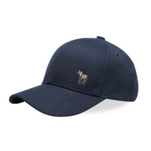Harvey Nichols Paul Smith Navy Cotton-Twill Cap NWT